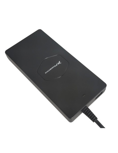 Adaptador cargador de corriente universal para portatiles automatico 90w phoenix super slim (incluye 12 conectores)  para porta
