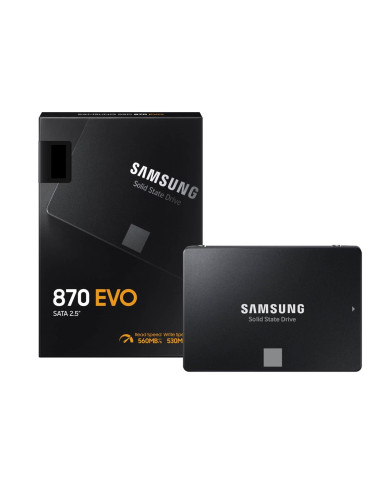 Disco duro interno solido ssd samsung mz - 77e500b - eu - 870 evo -  500gb -  2.5