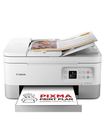 Multifuncion canon pixma ts7451i inyeccion color wifi -  duplex impresion -  blanca ppp