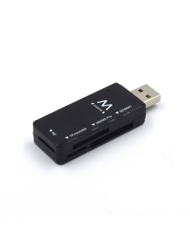 Lector de tarjetas multiple usb 2.0 ewent ew1049 ms - sd - t - flash - m2