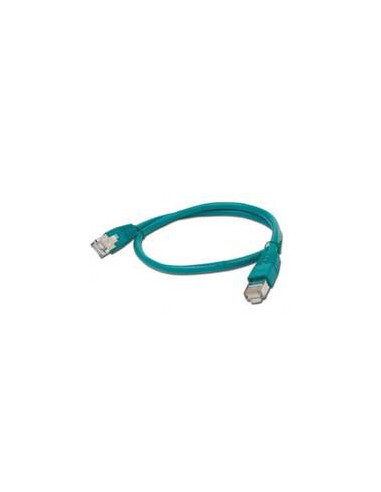 Cable red latiguillo rj45  ftp cat 6 0.5m verde