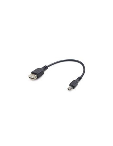 Cable a - usb 2.0 b - micro usb -  hembra - macho -  0.15m