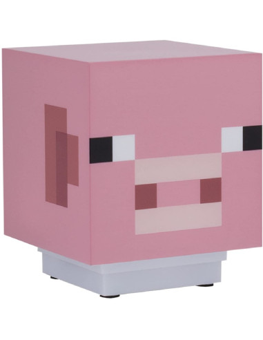 Lampara paladone minecraft cerdito musica incorporada