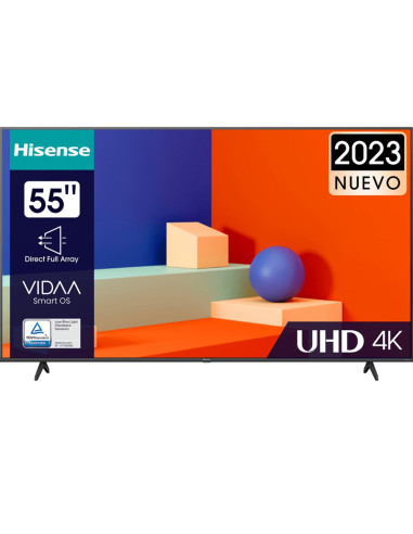 Tv hisense 55pulgadas led 4k uhd -  55a6k -  smart tv