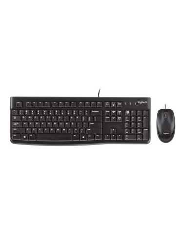 Teclado + mouse logitech mk120 usb 2.0 frances