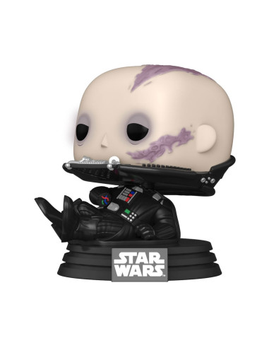 Funko pop star wars retorno del jedi 40 aniversario darth vader desenmascarado 70750