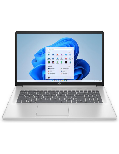 Portatil hp 17 - cn3001ns 17.3pulgadas -  i3 - n305 -  8gb -  ssd512gb -  w11 -  plata natural