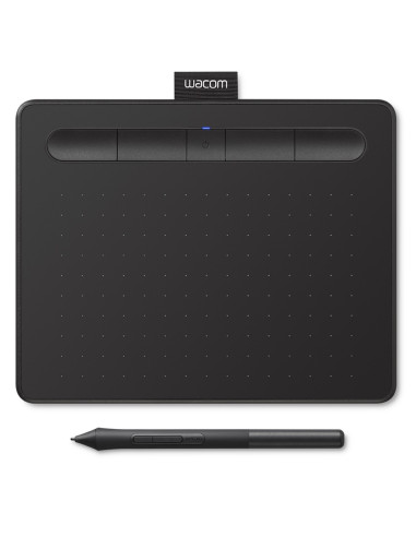 Tableta digitalizadora wacom intuos small ctl - 4100wlk - s negro -  bluetooth