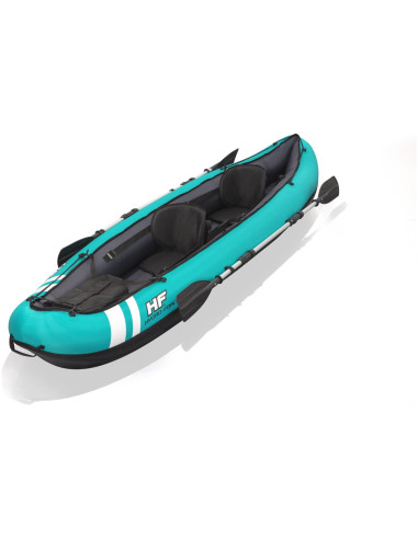 Bestway 65052 -  kayak ventura hydro - force x2 con remos para dos personas 330 x 94 x 48 cm