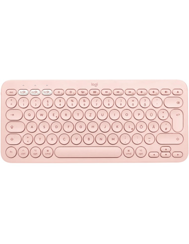 Teclado logitech k380 multi - device bluetooth rosa español