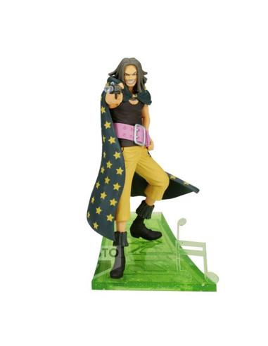 Figura banpresto one piece film red senkozekkei yasopp 12cm