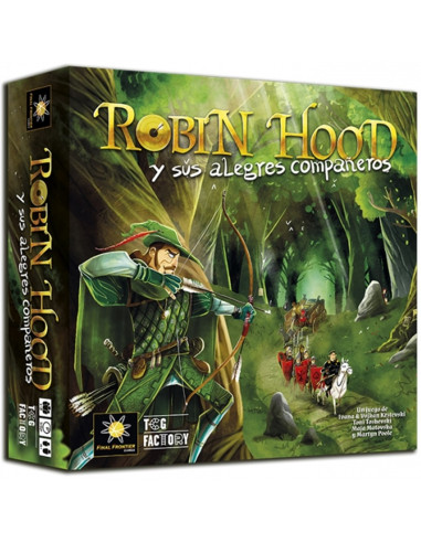 Juego de mesa robin hood y sus alegres compañeros en español