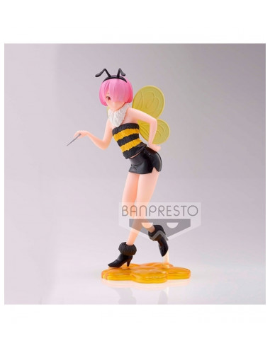 Figura banpresto re zero starting life in another world ram fairy elements