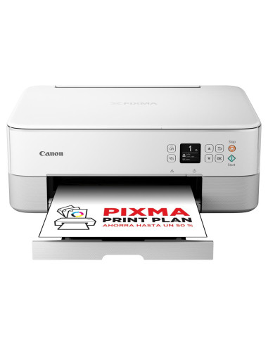 Multifuncion canon pixma ts5351i inyeccion color a4 -  13ppm -  wifi -  duplex impresion -  ppp -  blanco