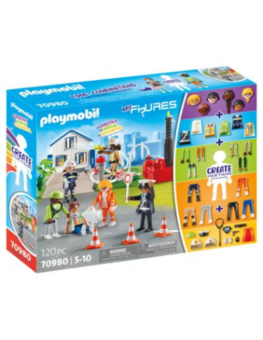 Playmobil my figures: mision de rescate