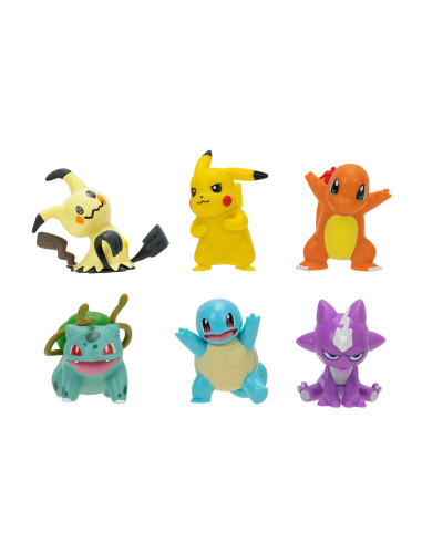 Figuras pokemon multipack 6