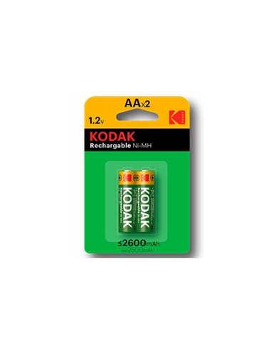 Blister pilas kodak recargables ni - mh aa lr6 2600 mah - blister 2 pilas