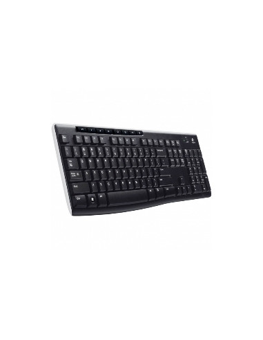 Teclado logitech k270  negro wireless inalambrico 2.4ghz