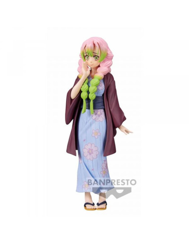 Figura banpresto demon slayer kimetsu no yaiba mitsuri kanroji vol.42 15cm