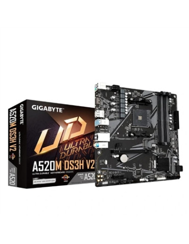 Placa base gigabyte base a520m ds3h v2 matx am4