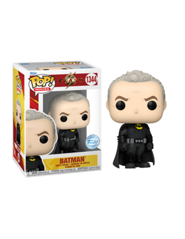 Funko pop dc comics the flash batman (keaton) sin mascara