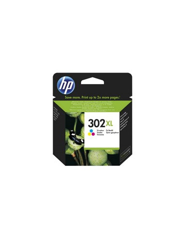 Cartucho tinta hp f6u67ae color nº 302xl deskjet 1010 - 2130 - 45020