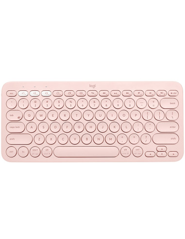 Teclado logitech k380 multi - device bluetooth rosa