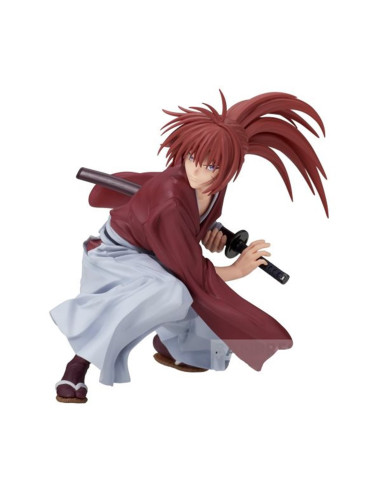 Figura banpresto rurouni kenshin vibration stars kenshin himura 12cm