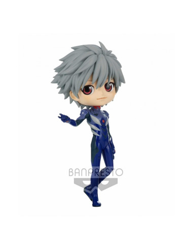 Figura banpresto q posket evangelion new theatrical edition kaworu nagisa plugsuit syle ver. a