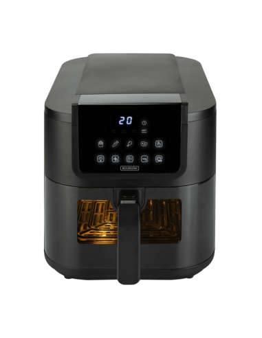 Freidora de aire bourgini airfryer slim ceramica eco 8l 1700w