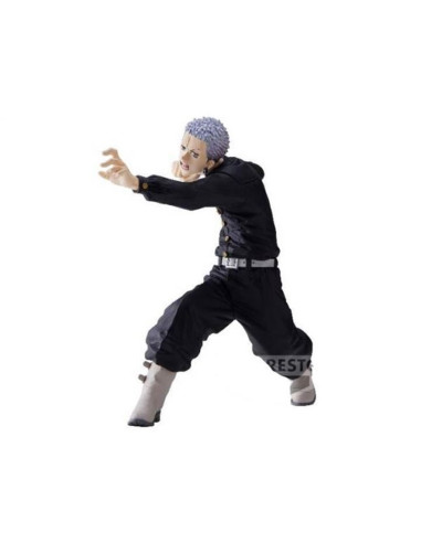 Figura banpresto tokyo revengers king of artist takashi mitsuya 16cm