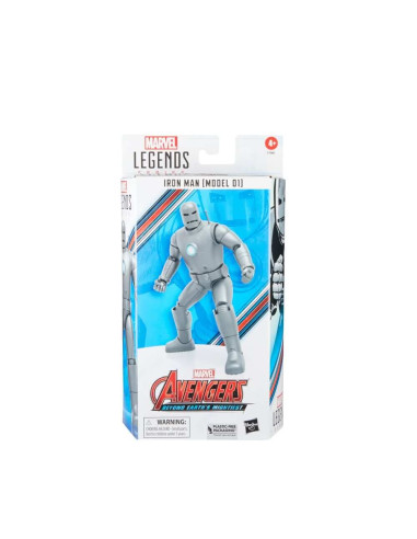 Figura hasbro marvel legends series avengers iron man model 01