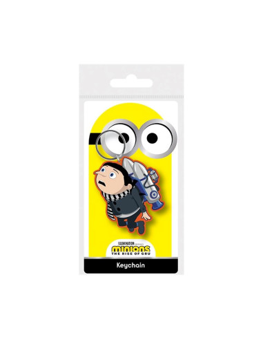 Llavero pyramid minions 2 gru jetpack