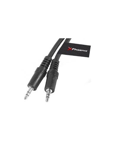 Cable de audio mini jack  3.5 mm m - m estéreo de 3 m