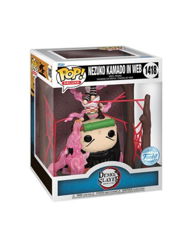 Funko pop animacion demon slayer kimetsu no yaiba nezuko kamado en una red