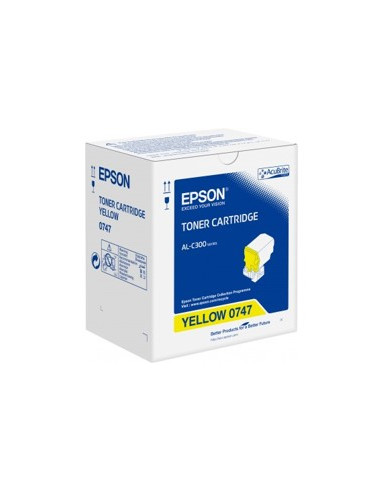 Toner epson c13s050747 amarillo 8.8k