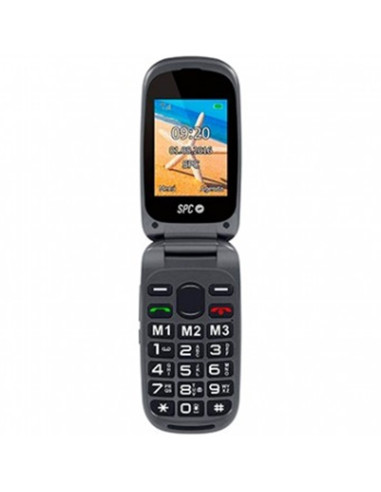 Telefono movilspc harmony black tipo tapa -  dual sim -  2.4pulgadas -  microsd -  radio fm -  bluetooth