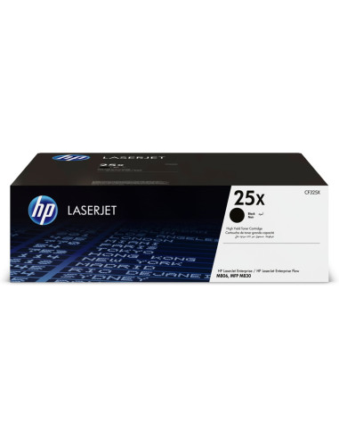 Toner hp 25x negro