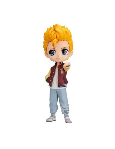 Figura banpresto q posket tokyo revengers takemichi hanagaki - plain clothes ver.a 14cm