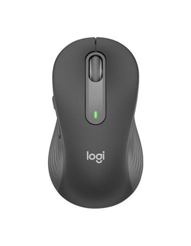 Mouse raton logitech m650 grande optico wireless inalambrico grafito