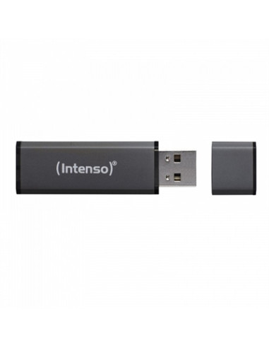 Memoria usb 2.0 intenso alu line 16gb aluminio antracita