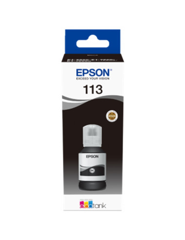 Cartucho tinta epson 113 ecotank pigment c13t06b140 negro ink bottle