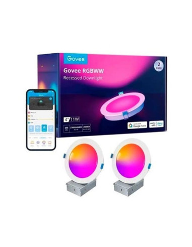 Luz empotrable led govee rgbww 2 unidades