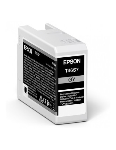 Epson  singlepack gray t46s7 ultrachrome pro 10 ink 25ml sc - p700