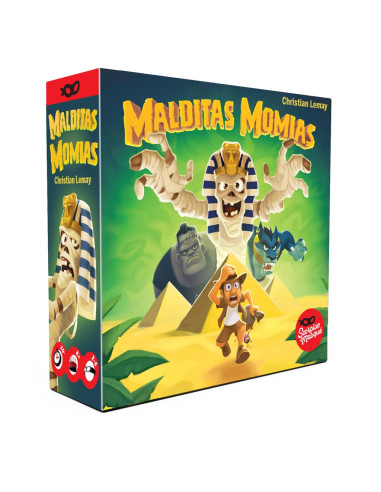 Juego de mesa malditas momias pegi 8