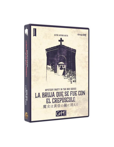 Juego de mesa gdm la bruja que se fue con el crepúsculo pegi 15