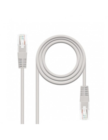 Latiguillo cable red utp cat6 rj45 nanocable 5m awg24