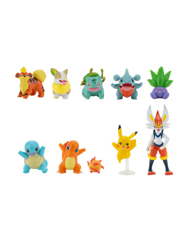 Figuras pokemon multipack 10