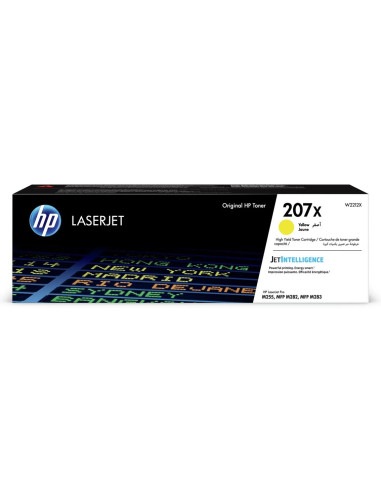 Toner hp 207x w2212x amarillo