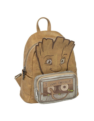 Mochila casual moda aplicaciones guardians of the galaxy groot